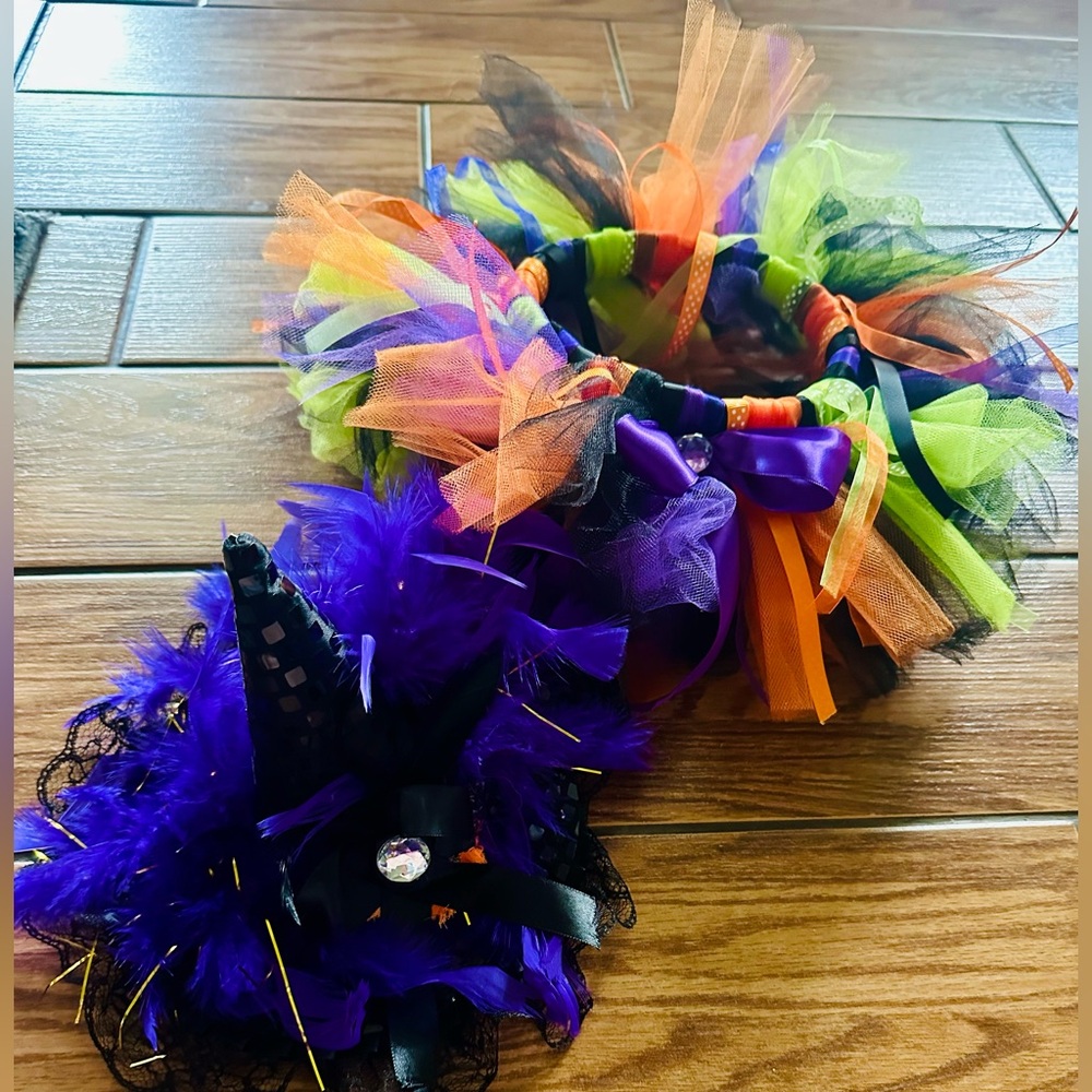 Colorful Witch Costume Set for Kids